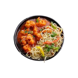 VEG NOODLES- GOBI MANCHURAIN GRAVY