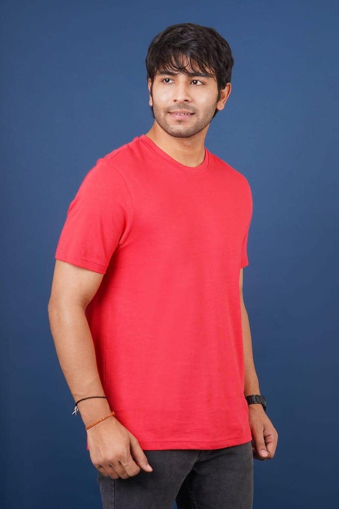 Men's Coral S/J Crew Neck view 2