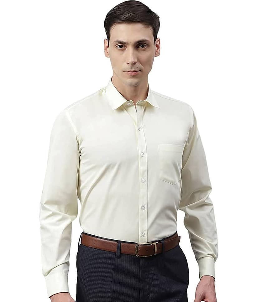 Makhanchor - Black Cotton Slim Fit Men's Formal Shirt (Pack of 1)