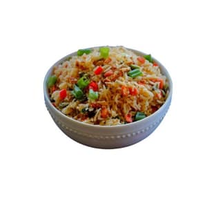 Burnt Garlic Rice Half