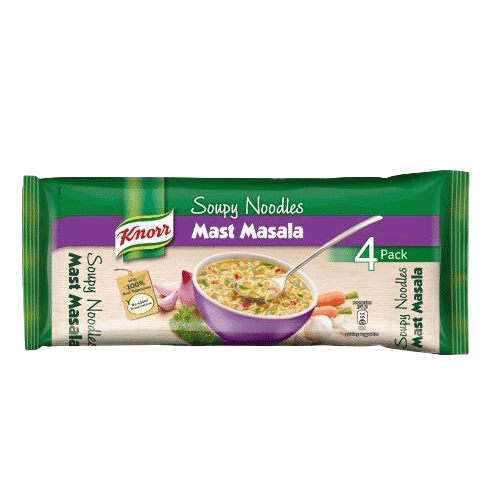 Knorr Noodles Soupy Mast Masala 4 x 75g