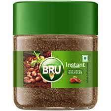 Bru Instant Pure Coffee, 25 G Jar