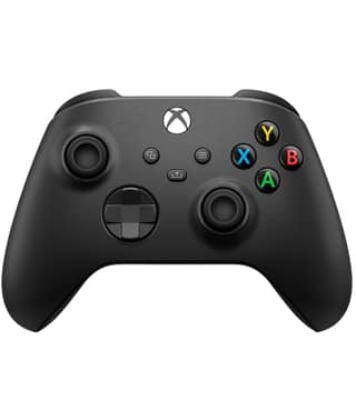 Open Box Xbox Wireless Controller – Carbon Black Series X|S, One, and Windows Devices (Black)