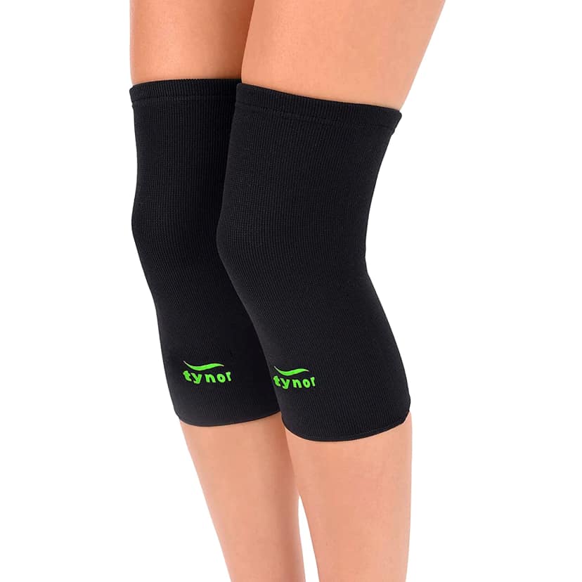 TYNOR Knee Cap Air, Pack of 2 Knee Support (Colour - GREEN, Size - XL) by Total Sporting And Fitness Solutions Pvt Ltd