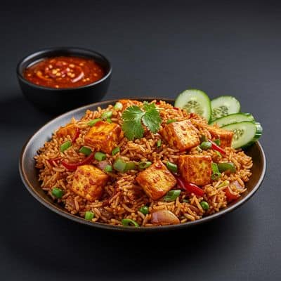 Schezwan Paneer Fried Rice
