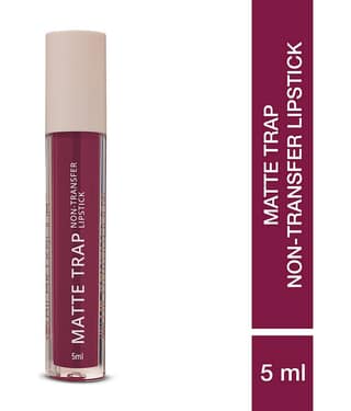 Hilary Rhoda Matte Trap Liquid Lipstick ,Non-Transfer & Waterproof Lipstick -5ml (Major wine)