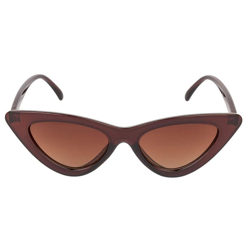 Fancy-Creation UV 400 Protection Retro Vintage Small Cat Eye Sunglasses For Women (C2 - Brown) view 2