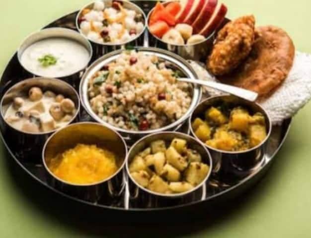 Special navratri premium thali