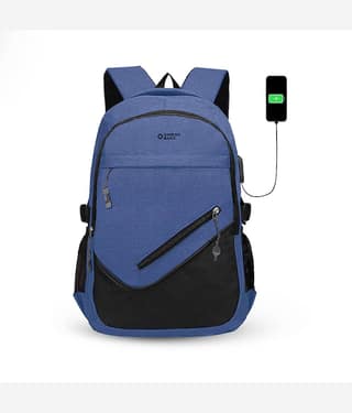 OMRON BAGS 30 Ltrs Polyester Backpack *For Men & Women ( Blue )