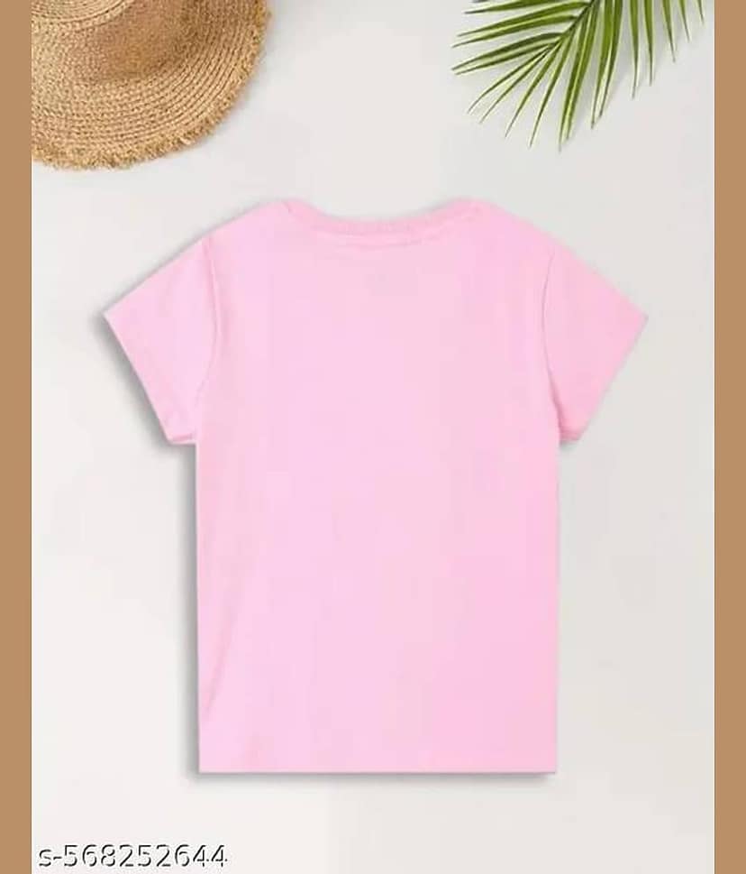 ODIMENT Pack of 3 Baby Girls Cotton Blend T-Shirt ( Multicolor ) view 2