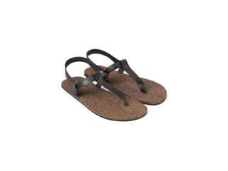 Paaduks Ara T-Strap Waterproof Cork Black Sandals - UK 11