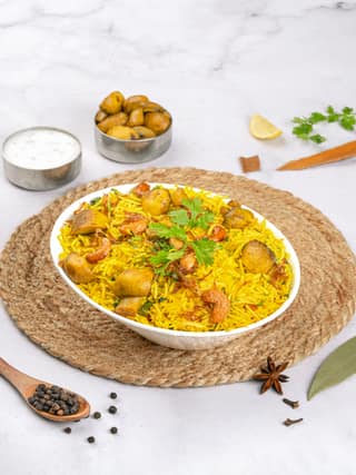 MUSHROOM PULAO