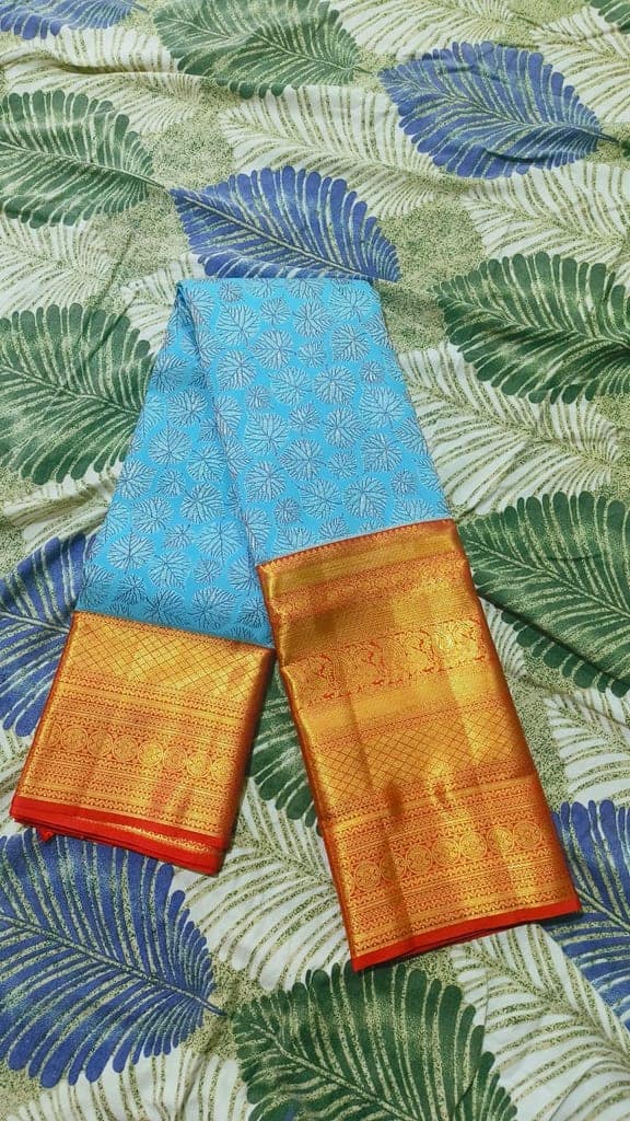 Kanchipuram Pure silk view 2