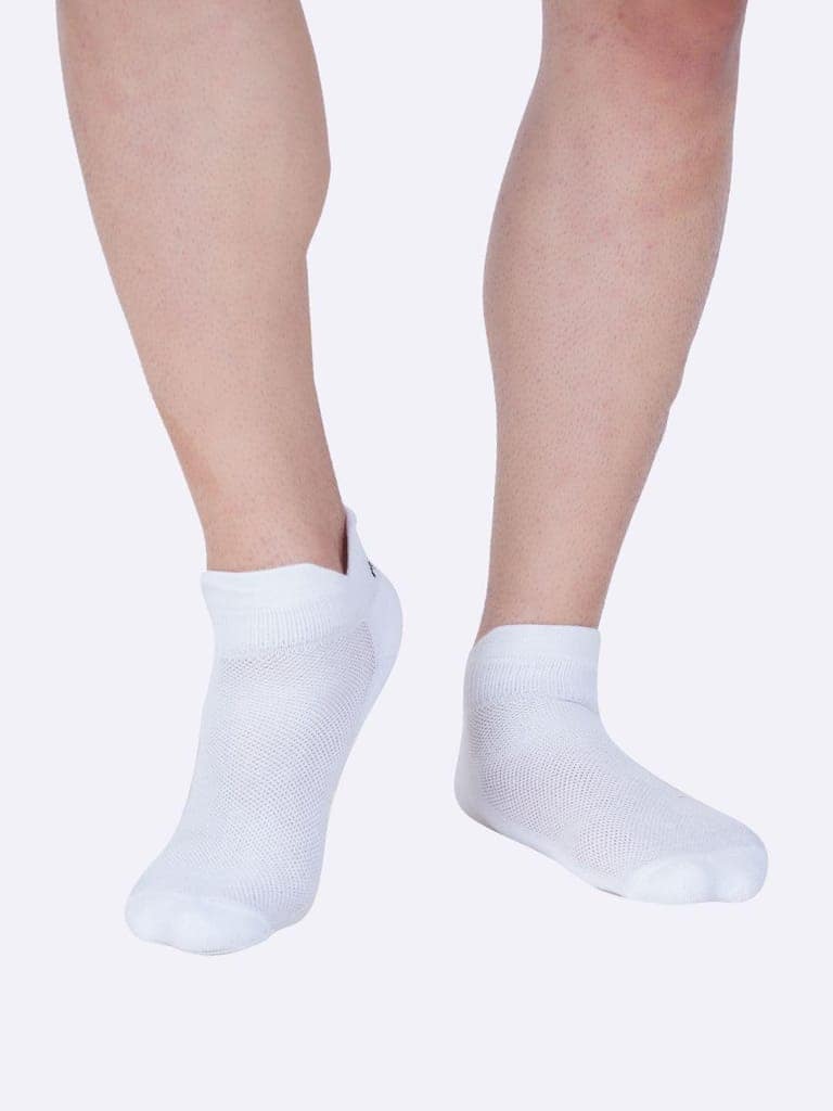 AirGarb Low Ankle Cotton Sneakers Socks for Men and Women: Comfortable Cushioning & Breathable Design Pack of 3 - TCA3ADW (Free Size) Multi Color view 3