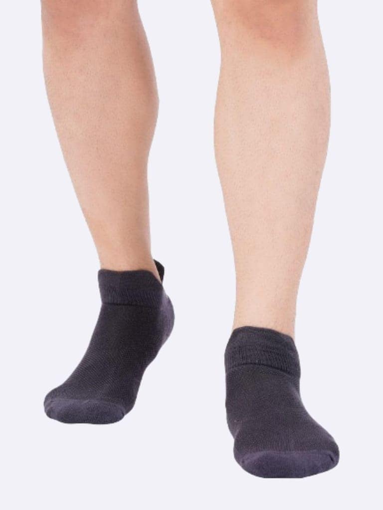 AirGarb Low Ankle Cotton Sneakers Socks for Men and Women: Comfortable Cushioning & Breathable Design Pack of 3 - TCA3ADW (Free Size) Multi Color view 5