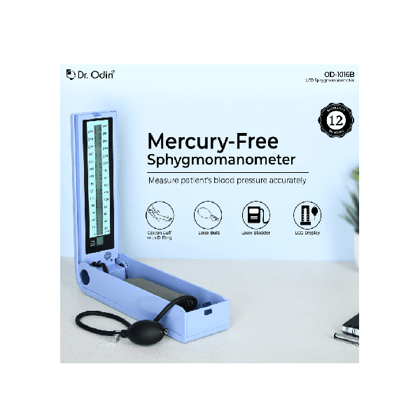 Dr. Odin OLS103 LCD Mercury Free Sphygmomanometer 1 Nos view 2