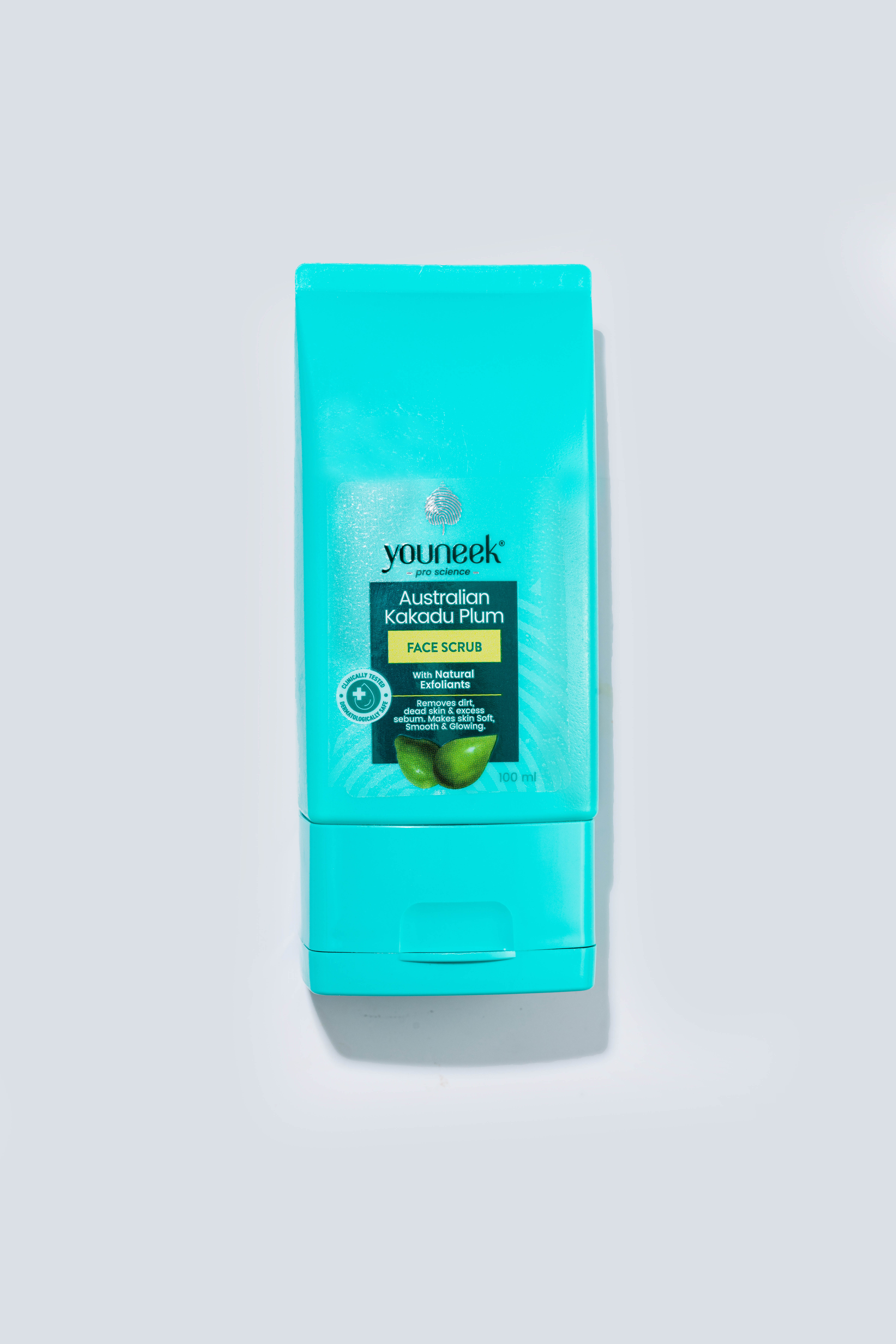 Youneek Pro Science Australian Kakadu Plum Face Scrub, 100 ml