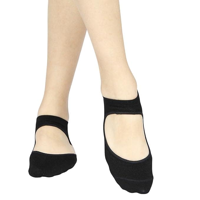 BALENZIA Socks Xpress Women’s Yoga Socks | Made with Bamboo Cotton & Spandex I Pack of 3 view 5