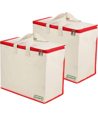 Double R Bags - Green Canvas Shopping Bag