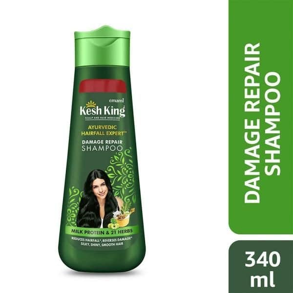 Emami Kesh King Ayurvedic Hairfall Expert Shampoo Damage Repair 340 Ml