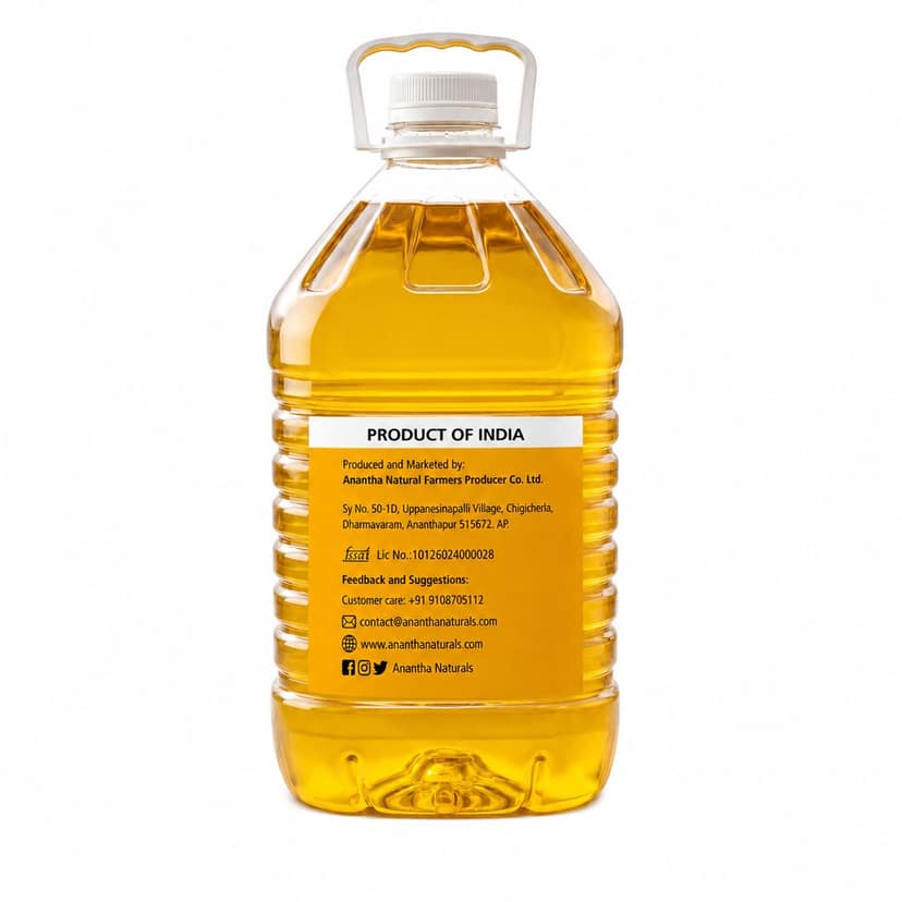 Ground Nut oil view 2