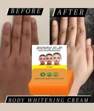 BUEWEY Beauty skincare sinche Body Soap Natural Soap for All Skin Type ( Pack of 1 )