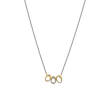 Hetprit Brass Gold Plated Mangal Sutra For Woman view 2