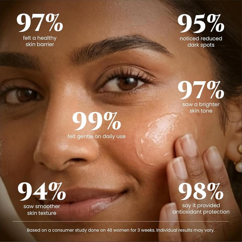 Uniqaya Radiance Booster Vitamin C Serum | 16% Stable Vitamin C, Alpha Arbutin & Hyaluronic Acid for Brighter, Even-Toned Skin | Daily Face Serum | For All Skin Types (30ml) view 3