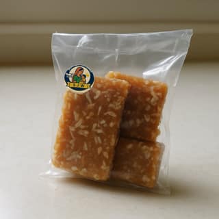 SOMELI JANAKI World's coconut chikki