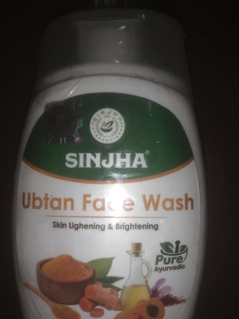 Sinjha Ubtan face wash Skin lighening & brightening Pure Ayurvedic