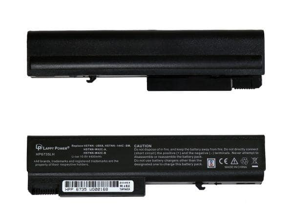 HP Laptop Battery 6535, HP Business Notebook 6530B, Business Notebook 6535B,11.1V 6 cells 4000mAh - Compatible