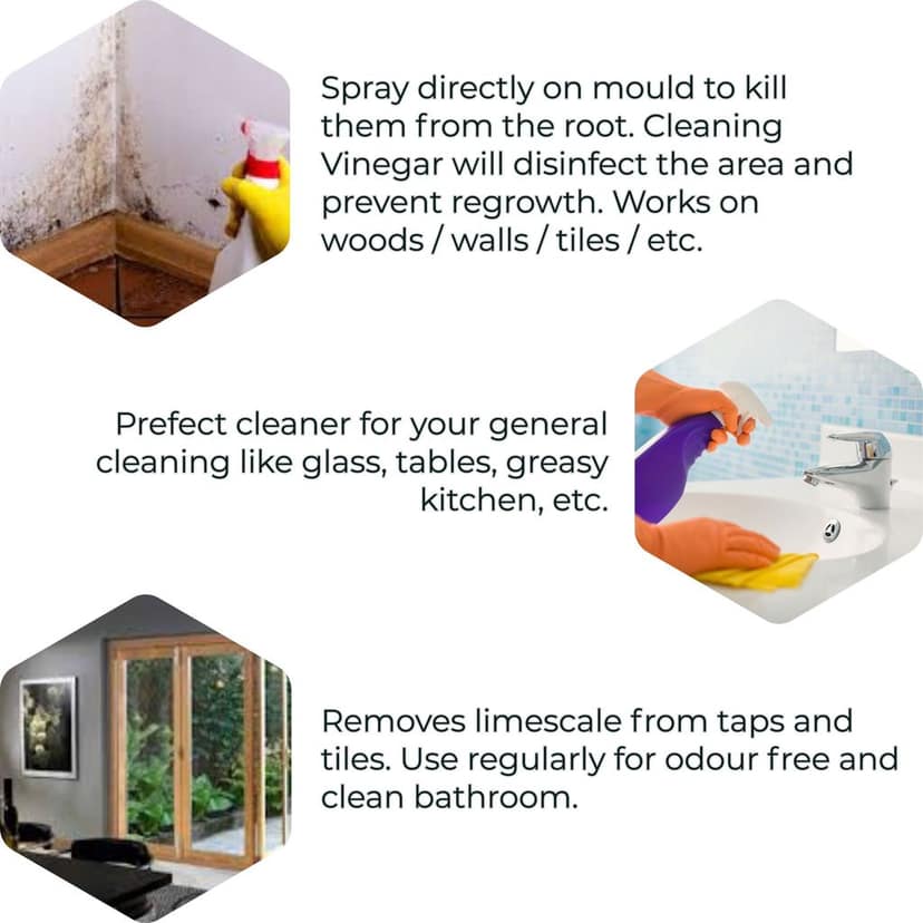 Tidy Fox Cleaning Vinegar / All Purpose Cleaner / 8% Vinegar / 5 litre view 7