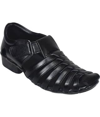 IndiForce - Black Men's Sandals