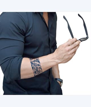The Canvas Arts 4 Weeks Life Semipermanent Tattoo Realistic Look Body Tattoo
