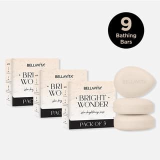 Bright Wonder Skin Brightening Soap (Pack of 9)