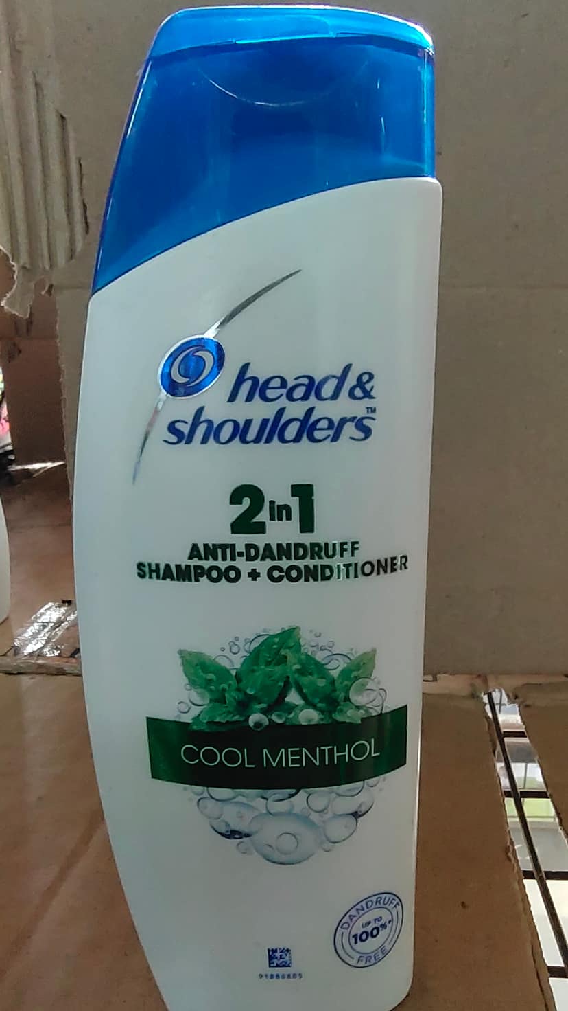Head & shoulder 2in1 anti dandruff shampoo + conditioner cool menthol