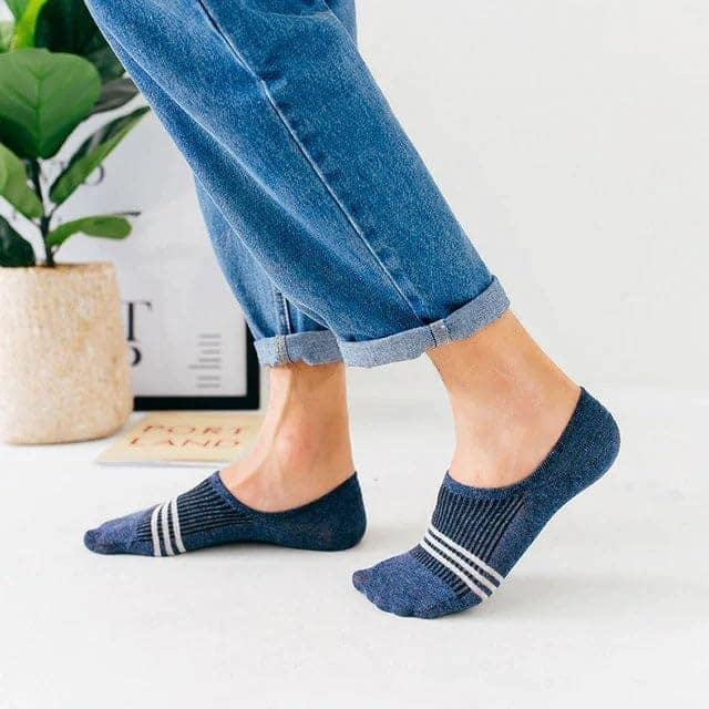 SOCKSCARVING Multicolour Cotton Soulmate Loafer Socks for Unisex - Pack of 5, Low Cut Ankle, Casual, Unisex-Men-Women view 2