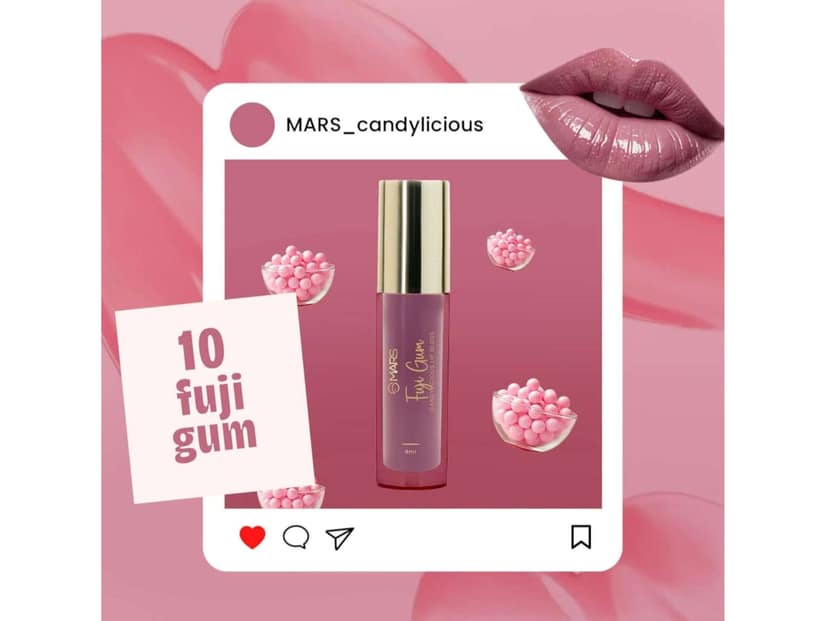 MARS Candylicious Coloured Lip Gloss - 4 ml - Fuji Gum - 10 view 3