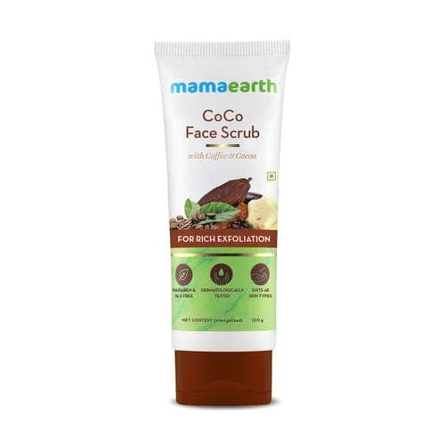 MAMAEARTH Coco facewash (100 ml) + Scrub (100 gm) Combo Pack of 2 view 3