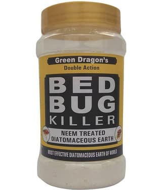 Green Dragon's Bed Bug Killer Neem Treated Diatomaceous Earth Powder