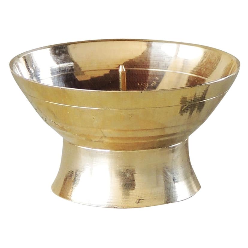Brass Dhoopbatti Stand Incense Holder, Height : 1 Inch (ZMAS220 C) view 2