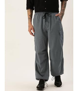 Bene Kleed Unisex Parachute Fit Cotton Cargos Trousers