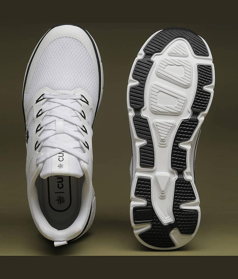 Cult Flint White Men's Sports Running Shoes view 7