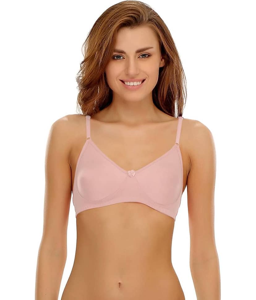 Clovia Cotton T-Shirt Bra - Multi Color view 2