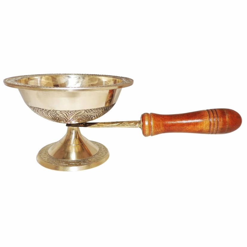 Brass Table Decor Deepak (FMAS684 C) view 3