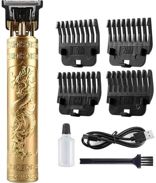 CHARKEE Light Weight Trimmer Gold Cordless Multigrooming Kit With 45 minutes Runtime