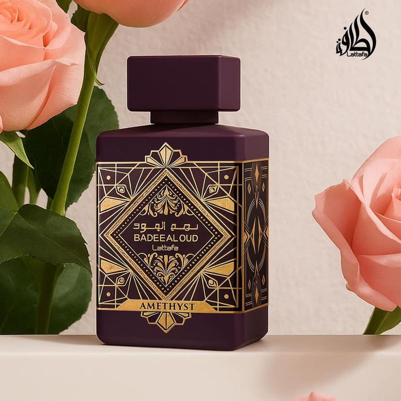 Lattafa Bade’e Al Oud Amethyst Eau de Parfum – 100 ml | Long Lasting Unisex Floral Woody Fragrance view 6