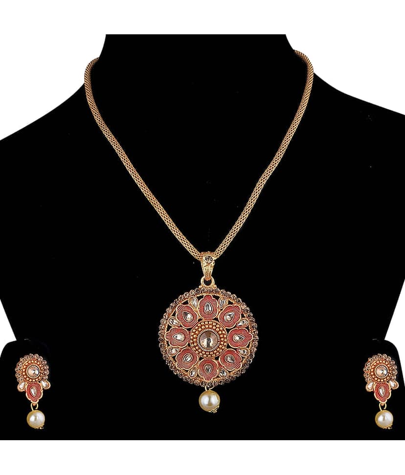 Silver Shine Alloy Multi Color Contemporary/Fashion Necklaces Set Contemporary