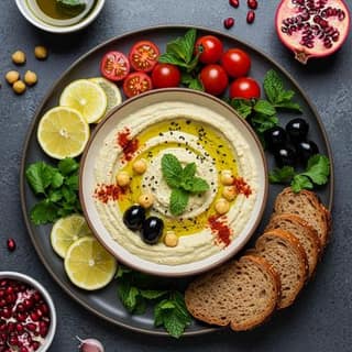 Mint Hummus