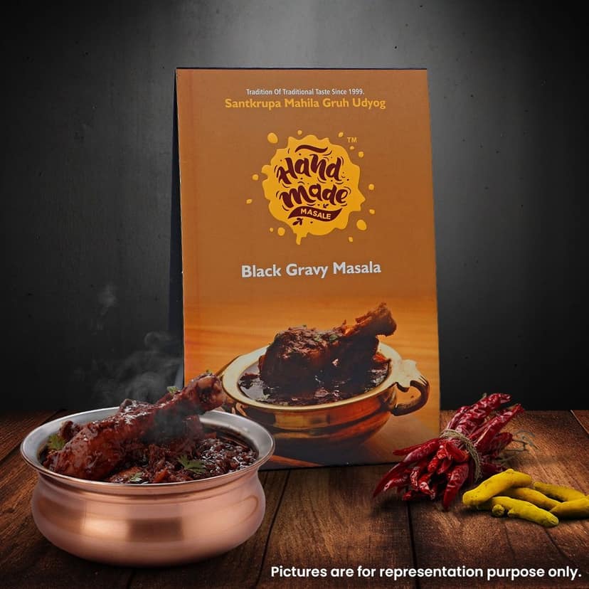 Handmade Masale Black Gravy Masala view 3